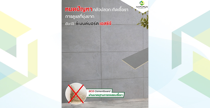 หมดปัญหา กลัวปลวก เกิดเชื้อรา