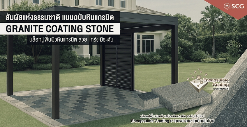 SCG Granite Coating Stone Paving Blocks